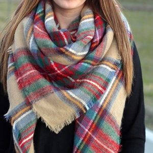 Tartan Blanket Scarf